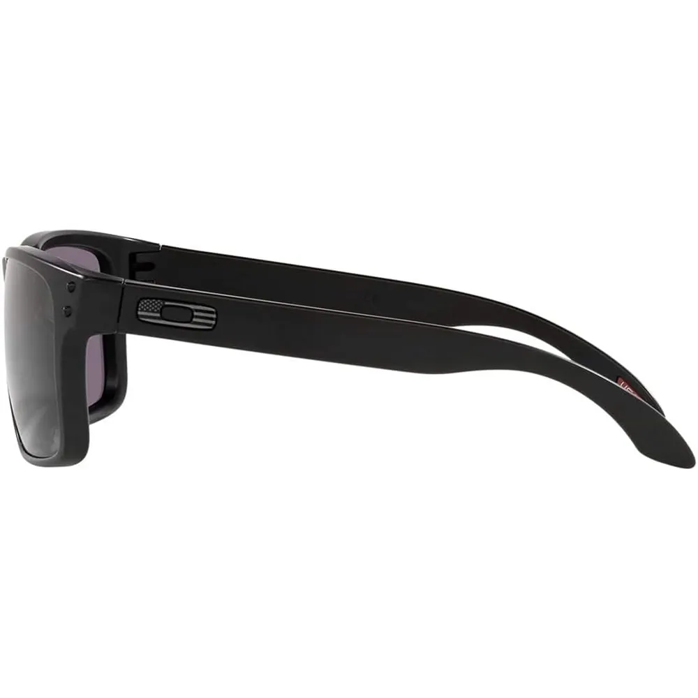 Oakley Holbrook Multicam Gafas de sol para hombre | Matte Black Tonal Us Flag / Prizm Grey