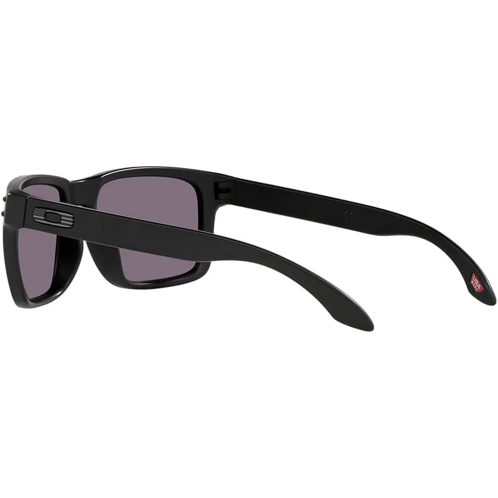 Oakley Holbrook Multicam Gafas de sol para hombre | Matte Black Tonal Us Flag / Prizm Grey