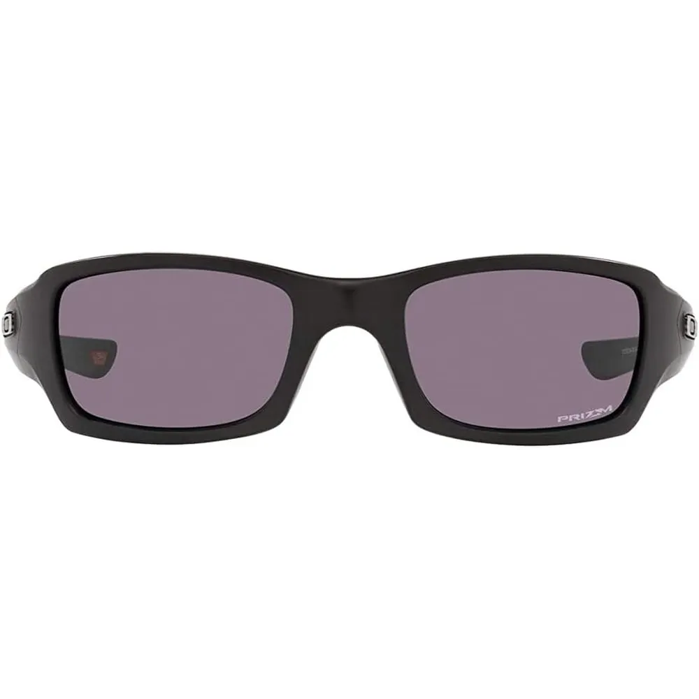 Oakley Fives Squared OO9238 Gafas de sol para hombre | Matte Black Tonal Usa Flag Logo / Prizm Grey