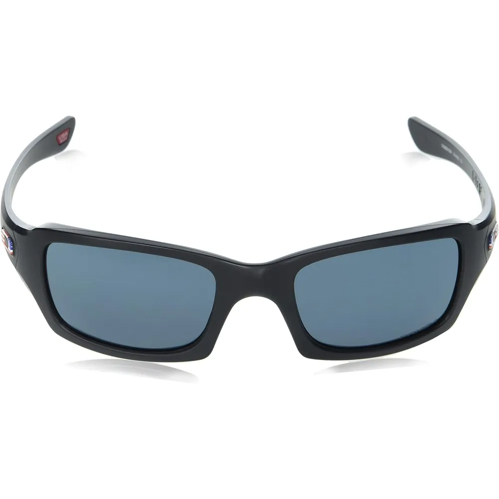 b08ys3nxlh_1_webp.webp Oakley Fives Squared OO9238 Gafas de sol para hombre | Matte Black Usa Flag Logo / Prizm Grey