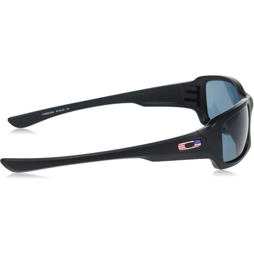 b08ys3nxlh_2_webp.webp Oakley Fives Squared OO9238 Gafas de sol para hombre | Matte Black Usa Flag Logo / Prizm Grey