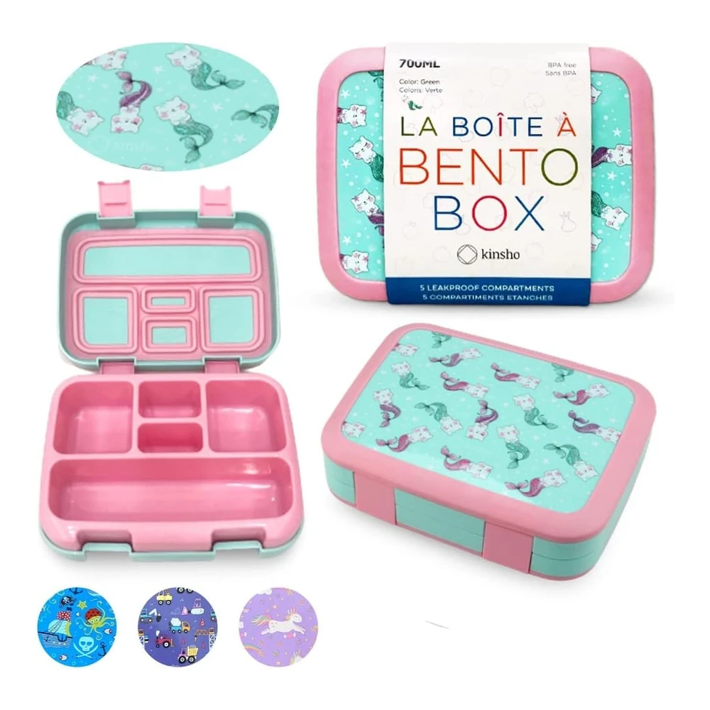 b08yxypz6h_m.webp Lonchera Bento Infantil - 5 Secciones para Control de Porciones