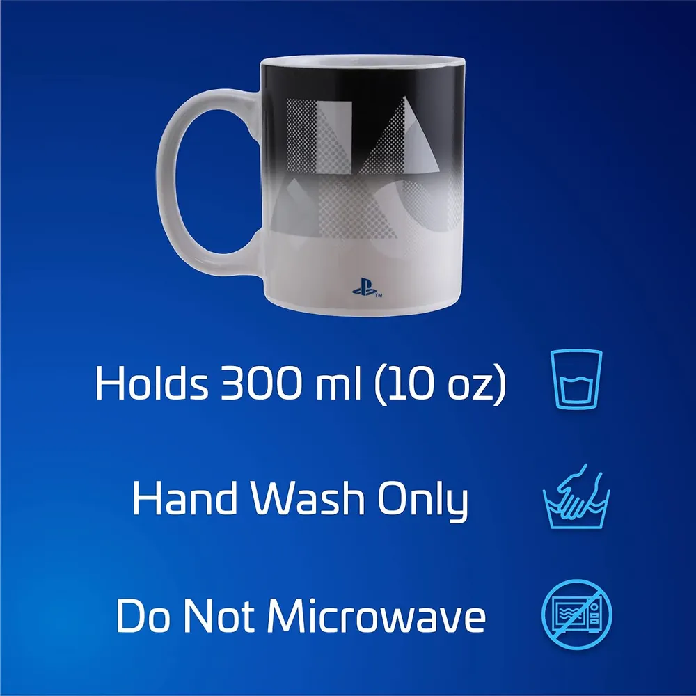 Paladone PlayStation 5, taza térmica cerámica oficial