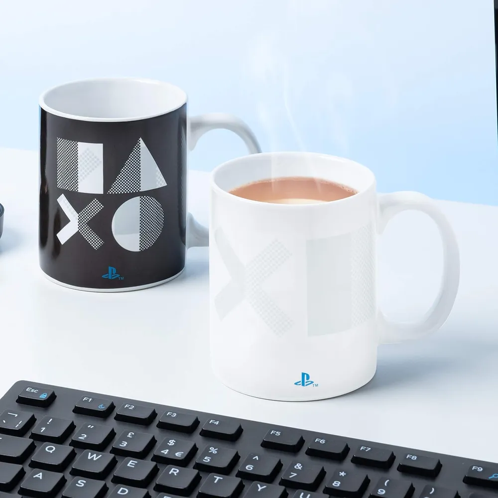 Paladone PlayStation 5, taza térmica cerámica oficial