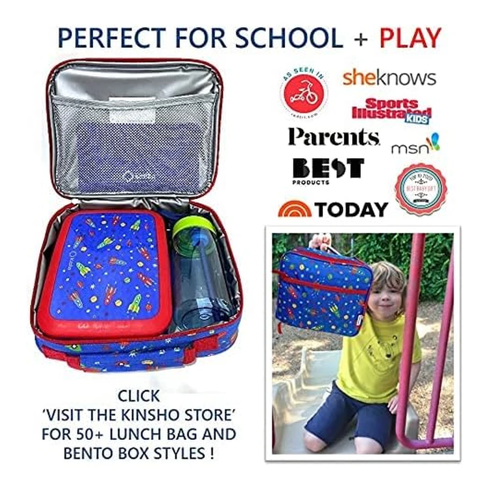 Juego de Lonchera Bento - Botella de Agua y Bolsa de Hielo