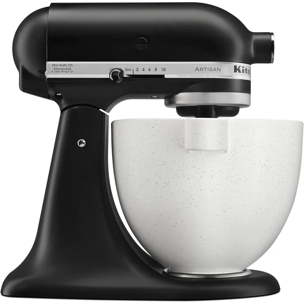 KITCHENAID, RECIPIENTE CERÁMICO 5 QT CABEZAL INCLINABLE | PIEDRA MOTEADA