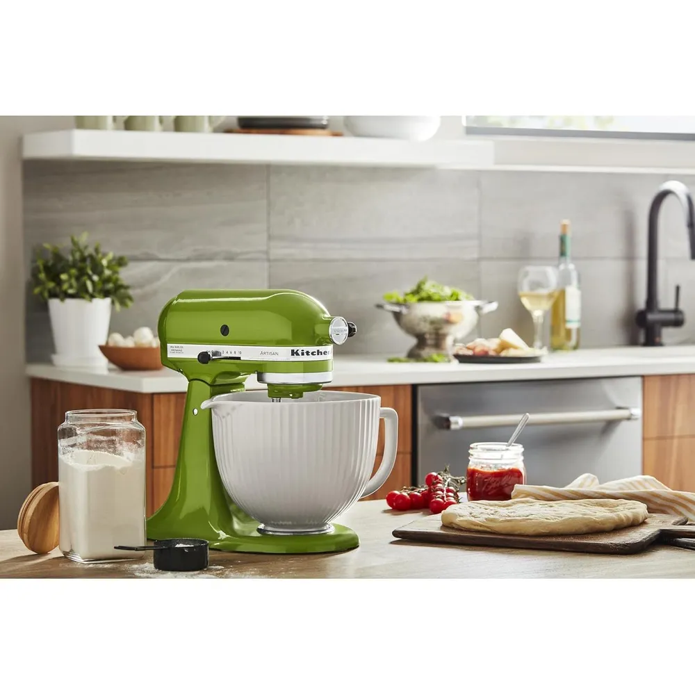 KITCHENAID, RECIPIENTE CERÁMICO 5 QT CABEZAL INCLINABLE | COLUMNA CLÁSICA