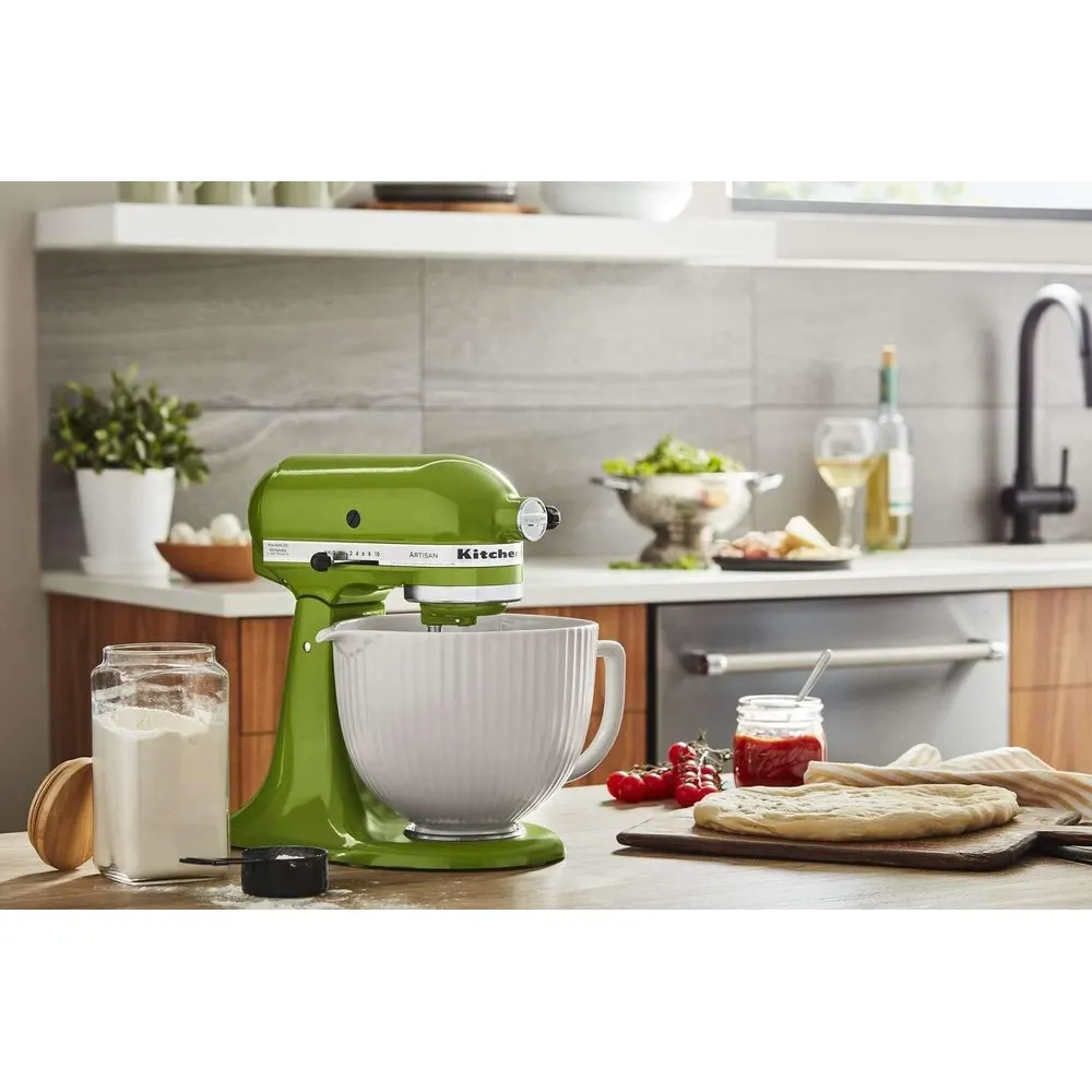 KITCHENAID, RECIPIENTE CERÁMICO 5 QT CABEZAL INCLINABLE | COLUMNA CLÁSICA