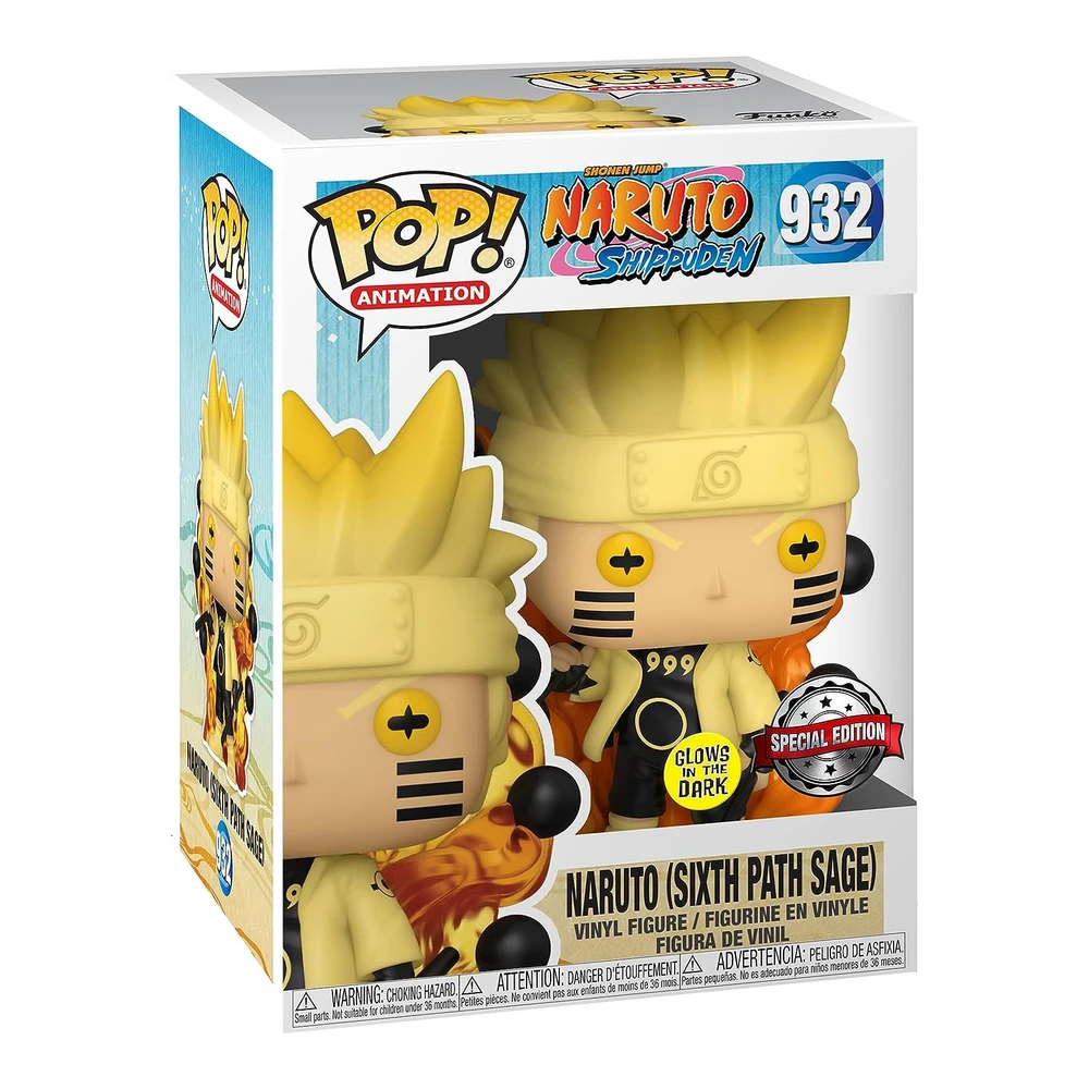 Funko Pop! Muñecos de Series de Animación - Figurita de Naruto - Naruto 6 Path Sage