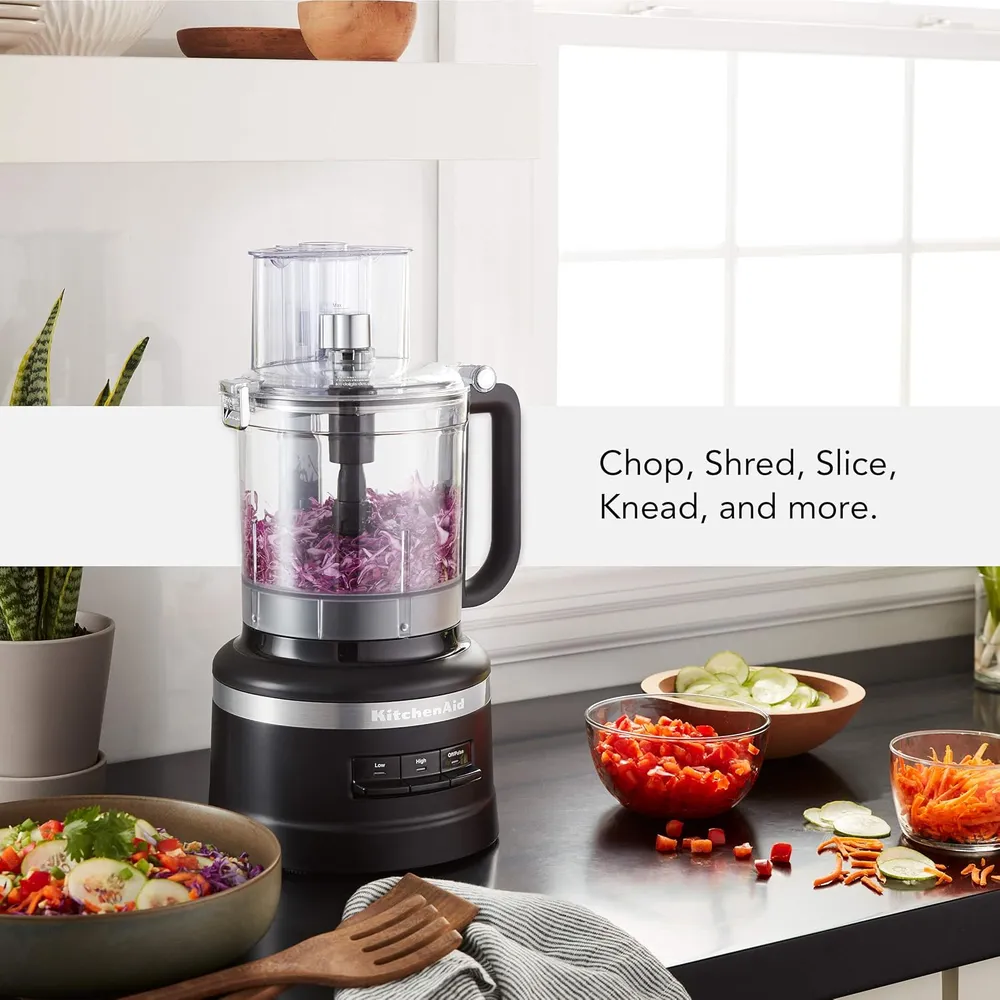 KITCHENAID KFP1318, PROCESADOR DE ALIMENTOS 13 QT / 12.3 L | NEGRO
