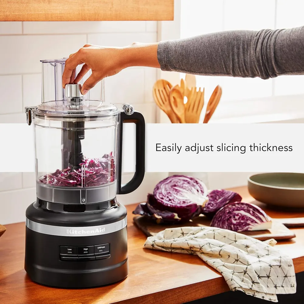 KITCHENAID KFP1318, PROCESADOR DE ALIMENTOS 13 QT / 12.3 L | NEGRO