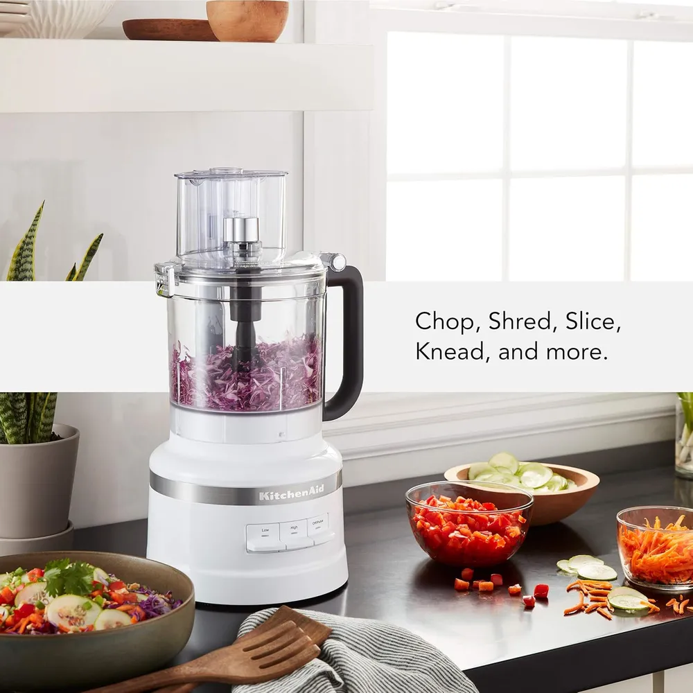 KITCHENAID KFP1318, PROCESADOR DE ALIMENTOS 13 QT / 12.3 L | BLANCO