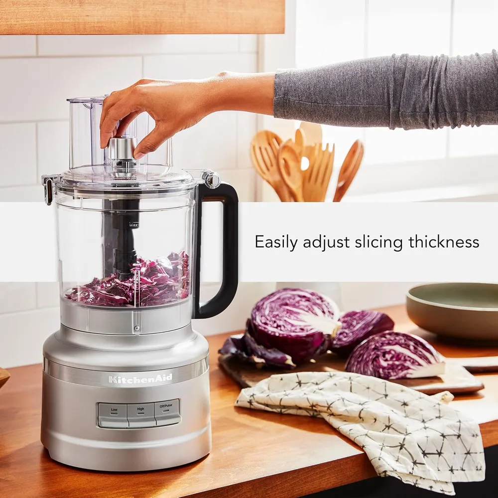 KITCHENAID KFP1318, PROCESADOR DE ALIMENTOS 13 QT / 12.3 L | GRIS