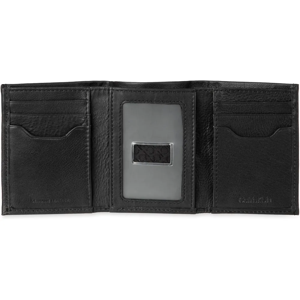 BILLETERA CALVIN KLEIN TRIFOLD NEGRO HOMBRE