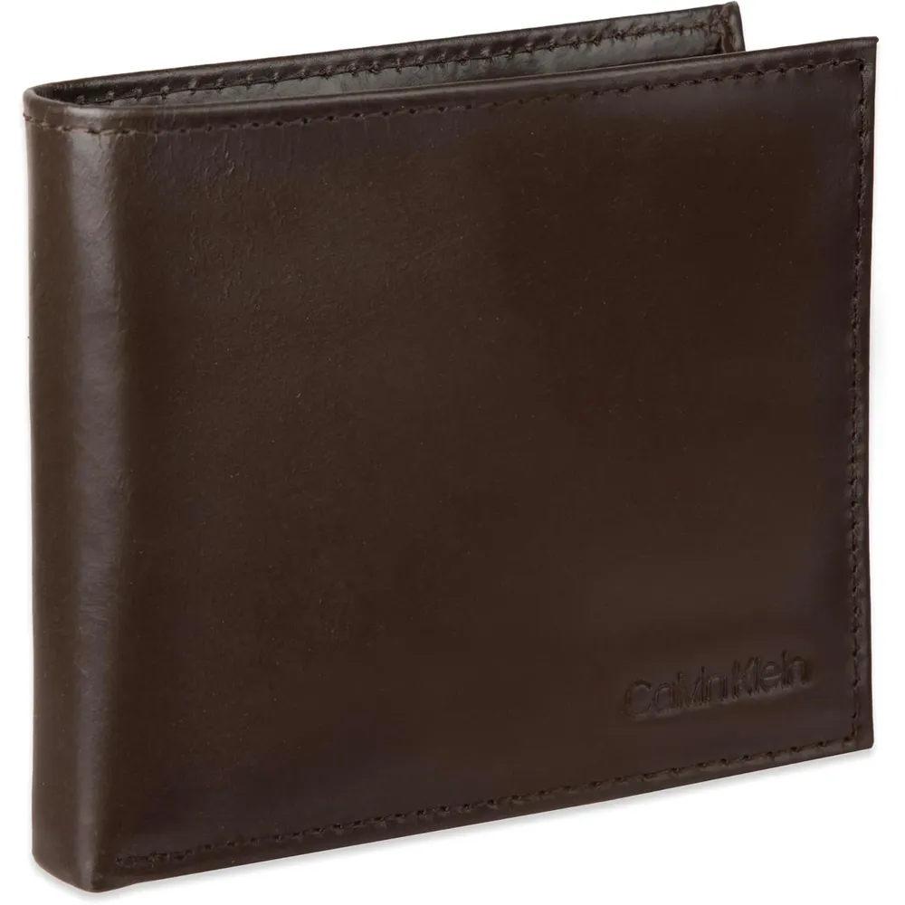 TARJETERO CALVIN KLEIN BIFOLD MARRÓN HOMBRE