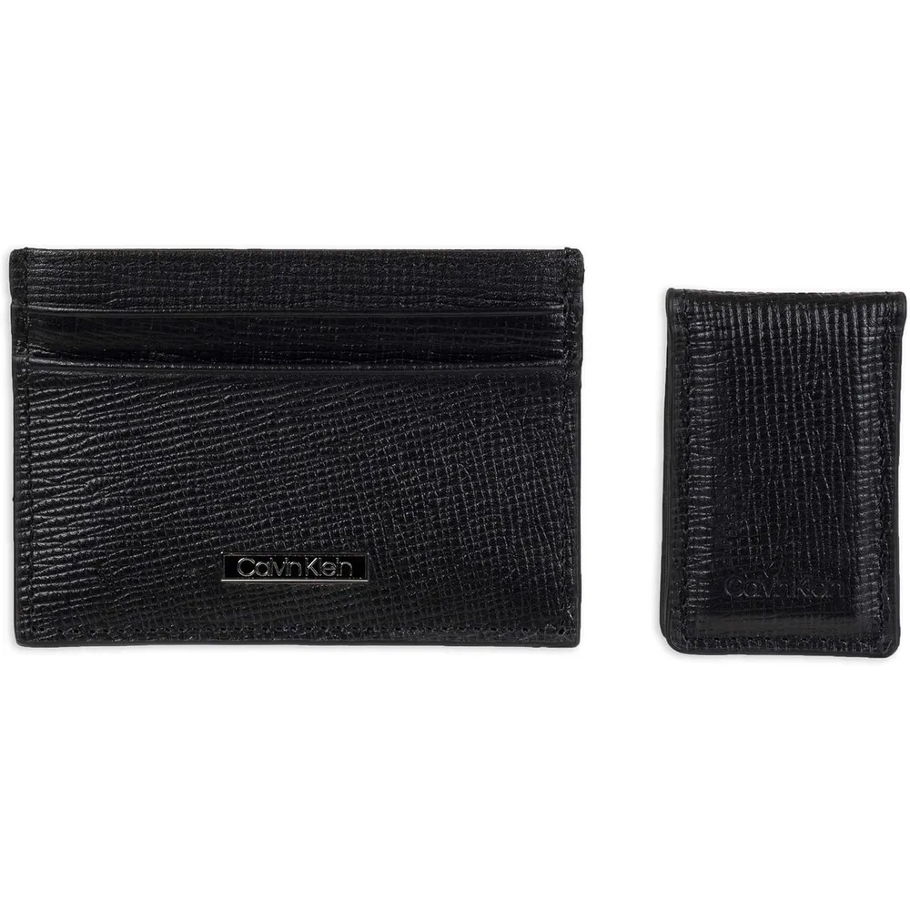 TARJETERO CALVIN KLEIN BIFOLD NEGRO HOMBRE