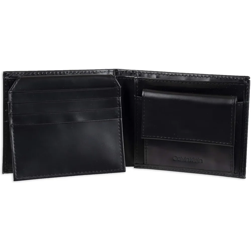 BILLETERA CALVIN KLEIN COIN BIFOLD NEGRO HOMBRE