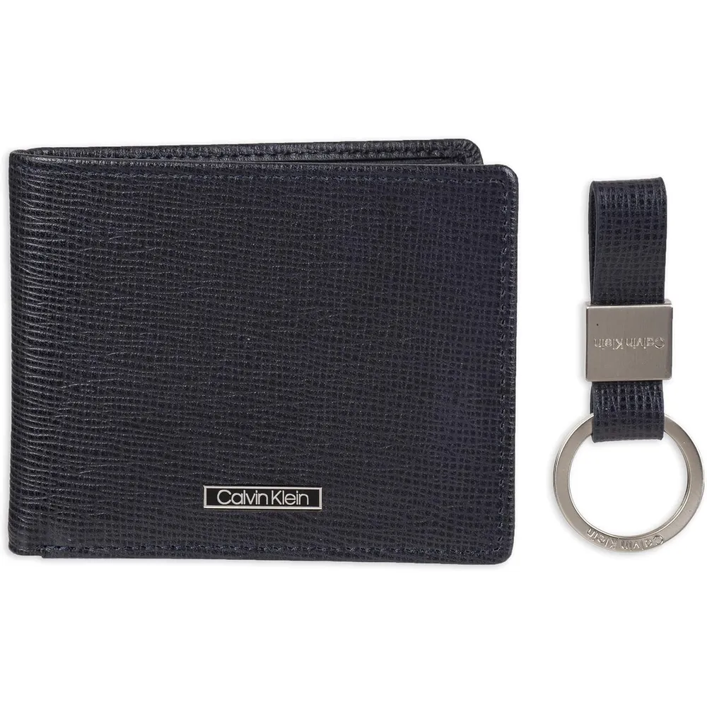 BILLETERA CALVIN KLEIN BIFOLD NAVY HOMBRE