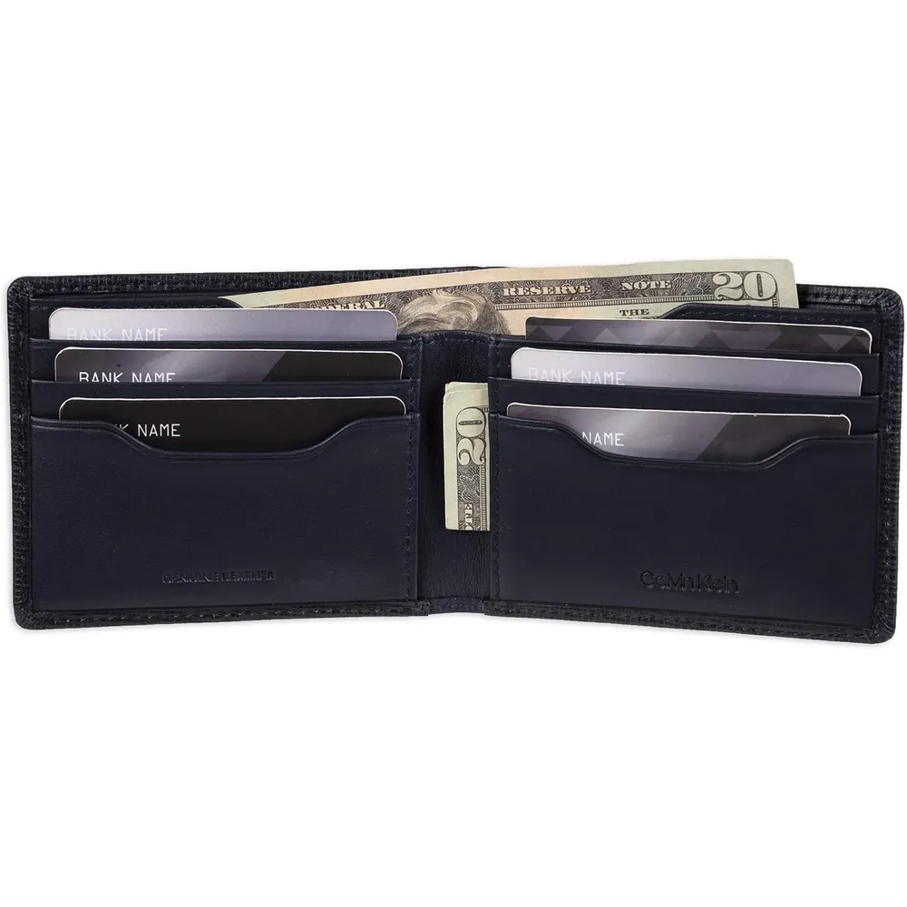 BILLETERA CALVIN KLEIN BIFOLD NAVY HOMBRE
