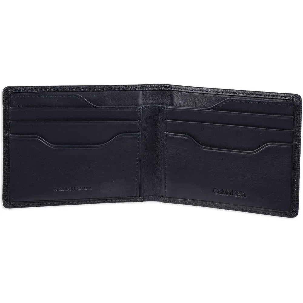 BILLETERA CALVIN KLEIN BIFOLD NAVY HOMBRE