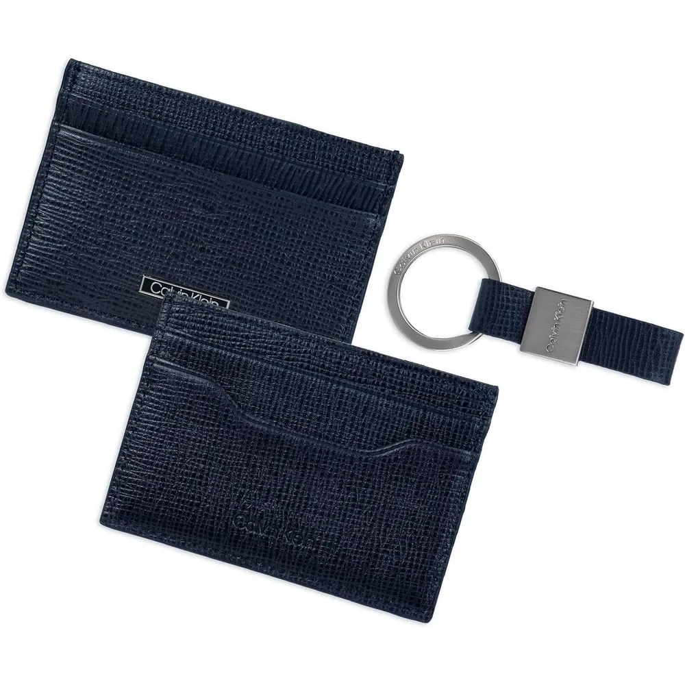 TARJETERO CALVIN KLEIN BIFOLD NAVY HOMBRE