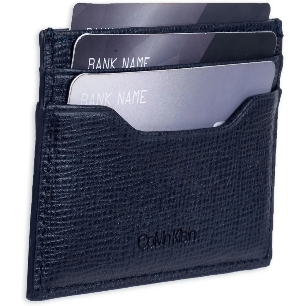 TARJETERO CALVIN KLEIN BIFOLD NAVY HOMBRE