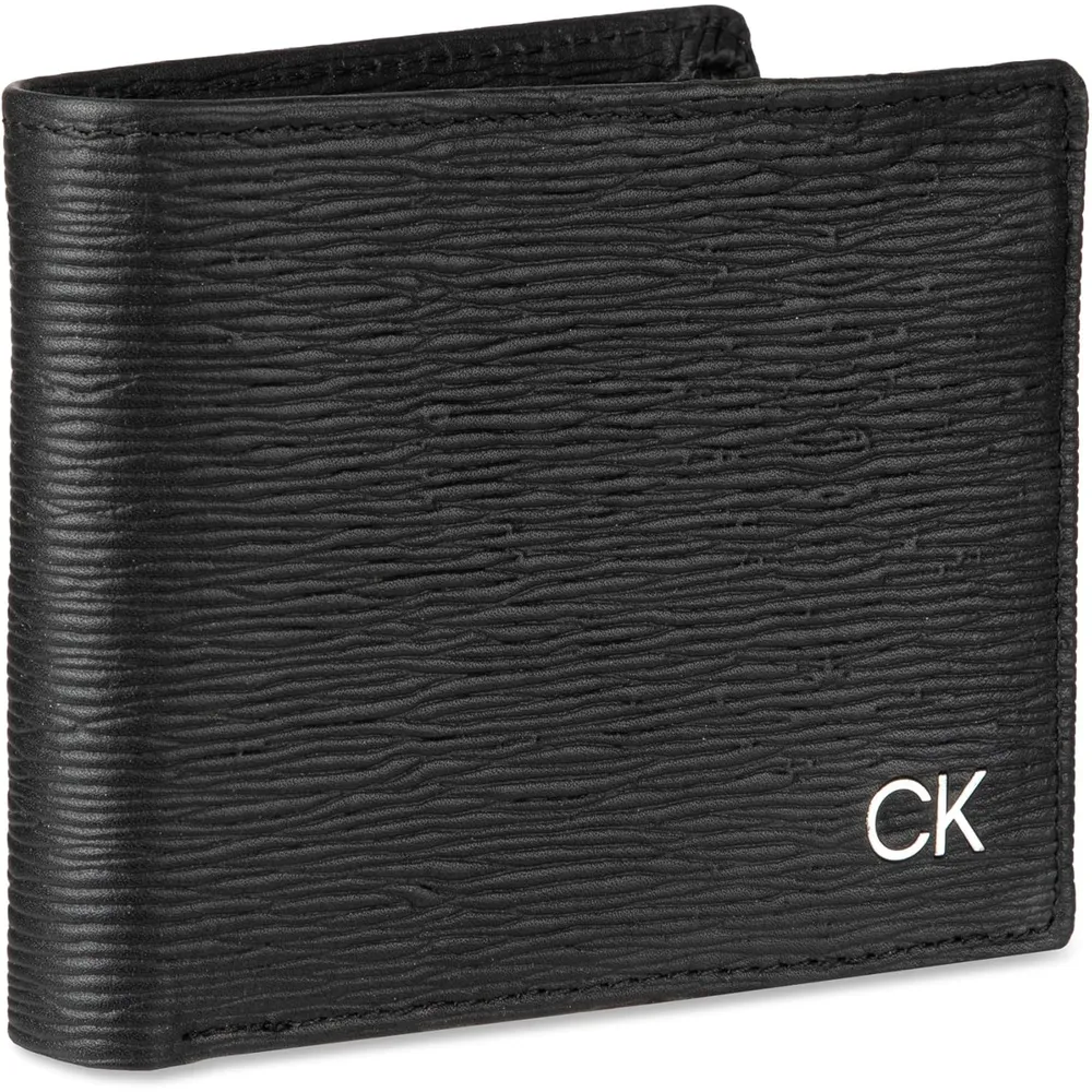 BILLETERA CALVIN KLEIN SLIM BIFOLD RFID NEGRO HOMBRE