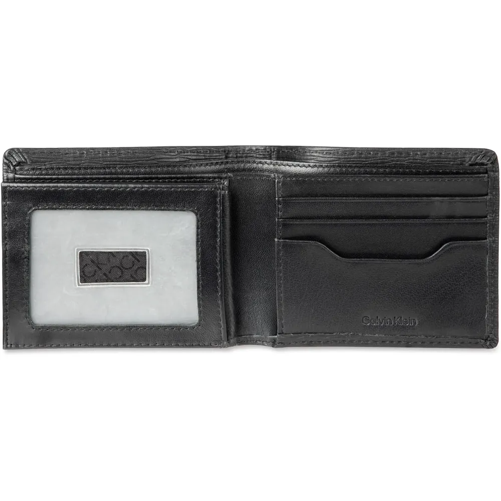 BILLETERA CALVIN KLEIN SLIM BIFOLD RFID NEGRO HOMBRE