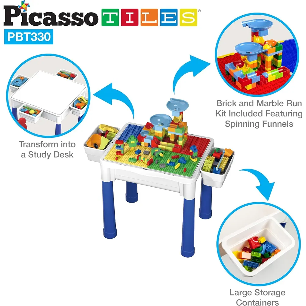 MESA ACTIVIDADES BLOQUES Y CANICAS PICASSOTILES