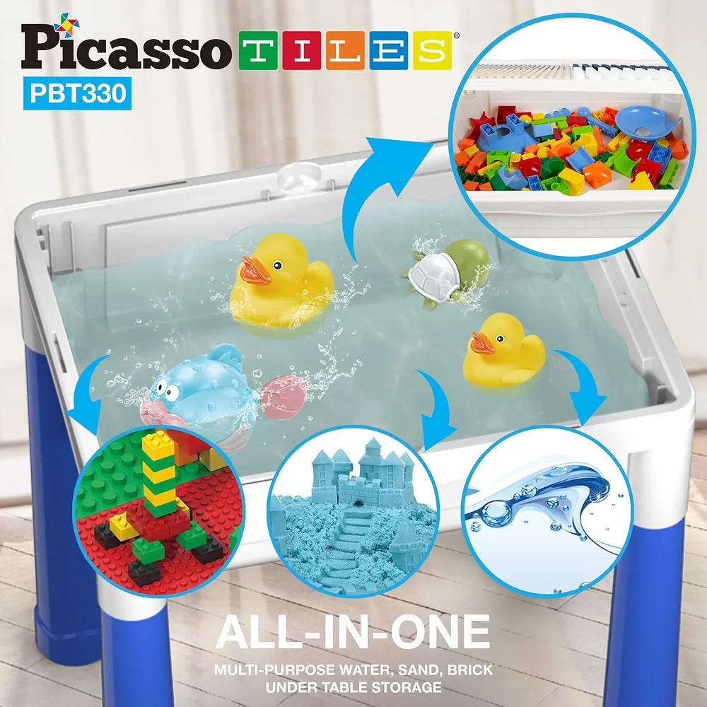 MESA ACTIVIDADES BLOQUES Y CANICAS PICASSOTILES