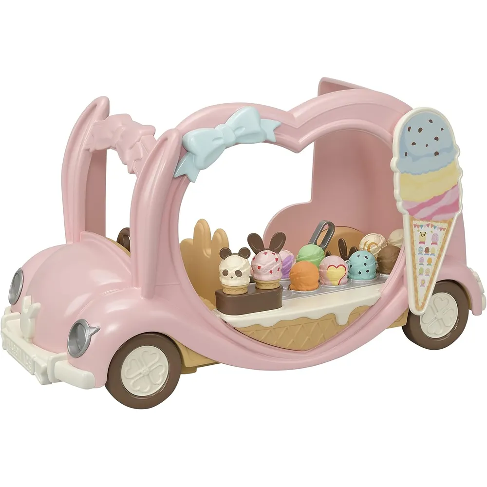 VEHÍCULO SYLVANIAN FAMILIES HELADERÍA MI-89