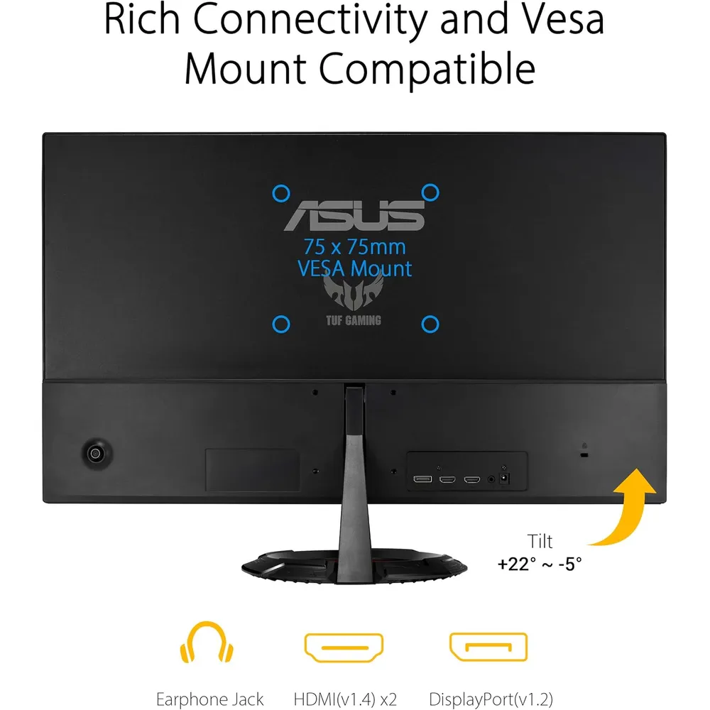 b0927mcsyw_4_webp.webp ASUS TUF Gaming VG249Q1R Monitor 23.8" Full HD IPS 165Hz