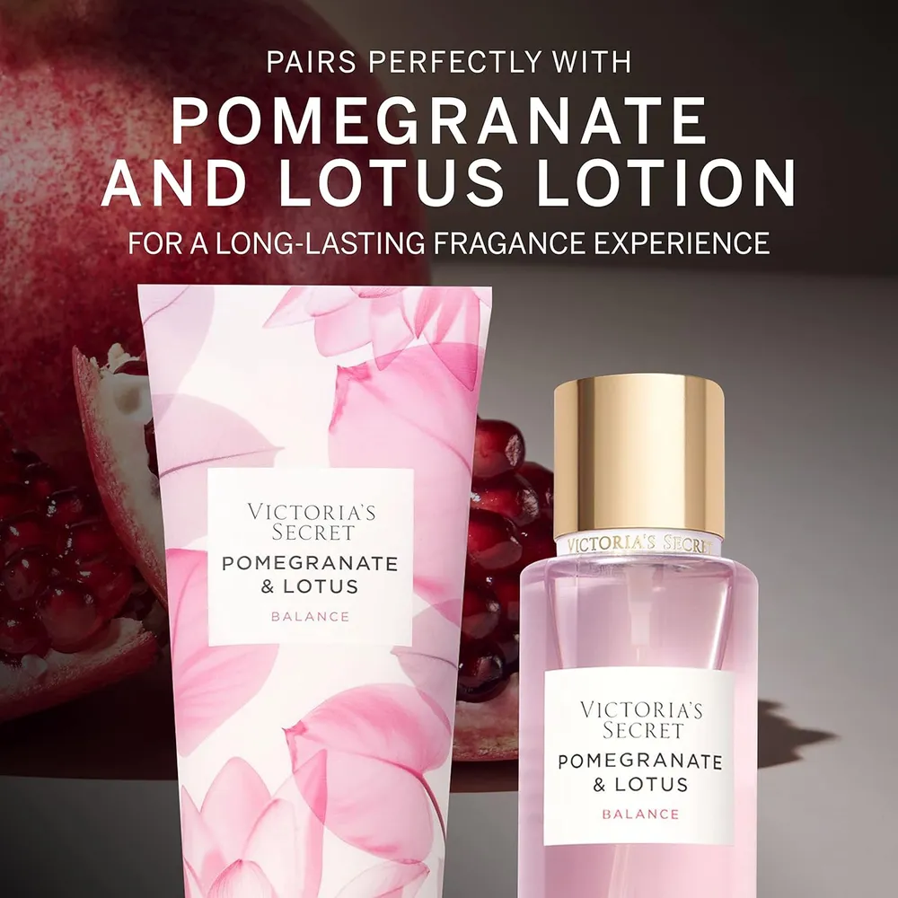 BODY MIST POMEGRANATE & LOTUS VICTORIA SECRET MUJER 8.4 OZ / 250 ML