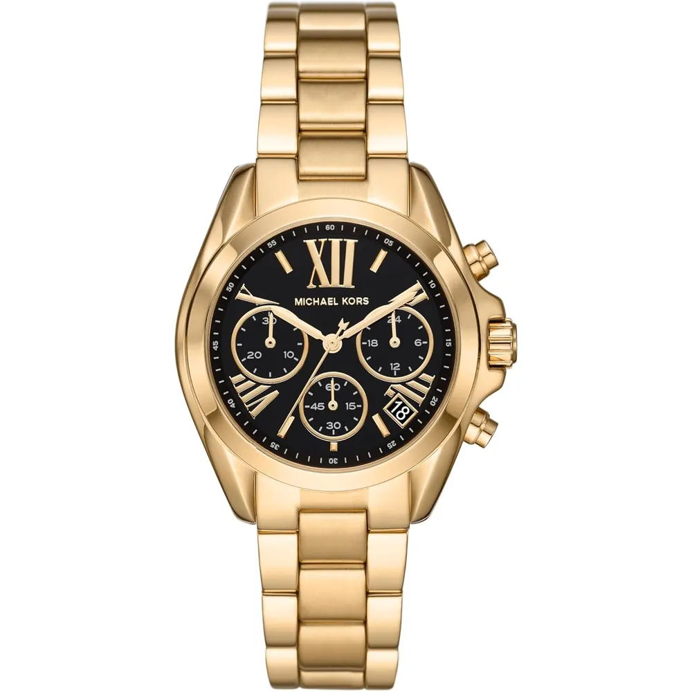 Michael Kors MK5605 Bradshaw reloj de mujer de acero | 35 mm - Oro/negro
