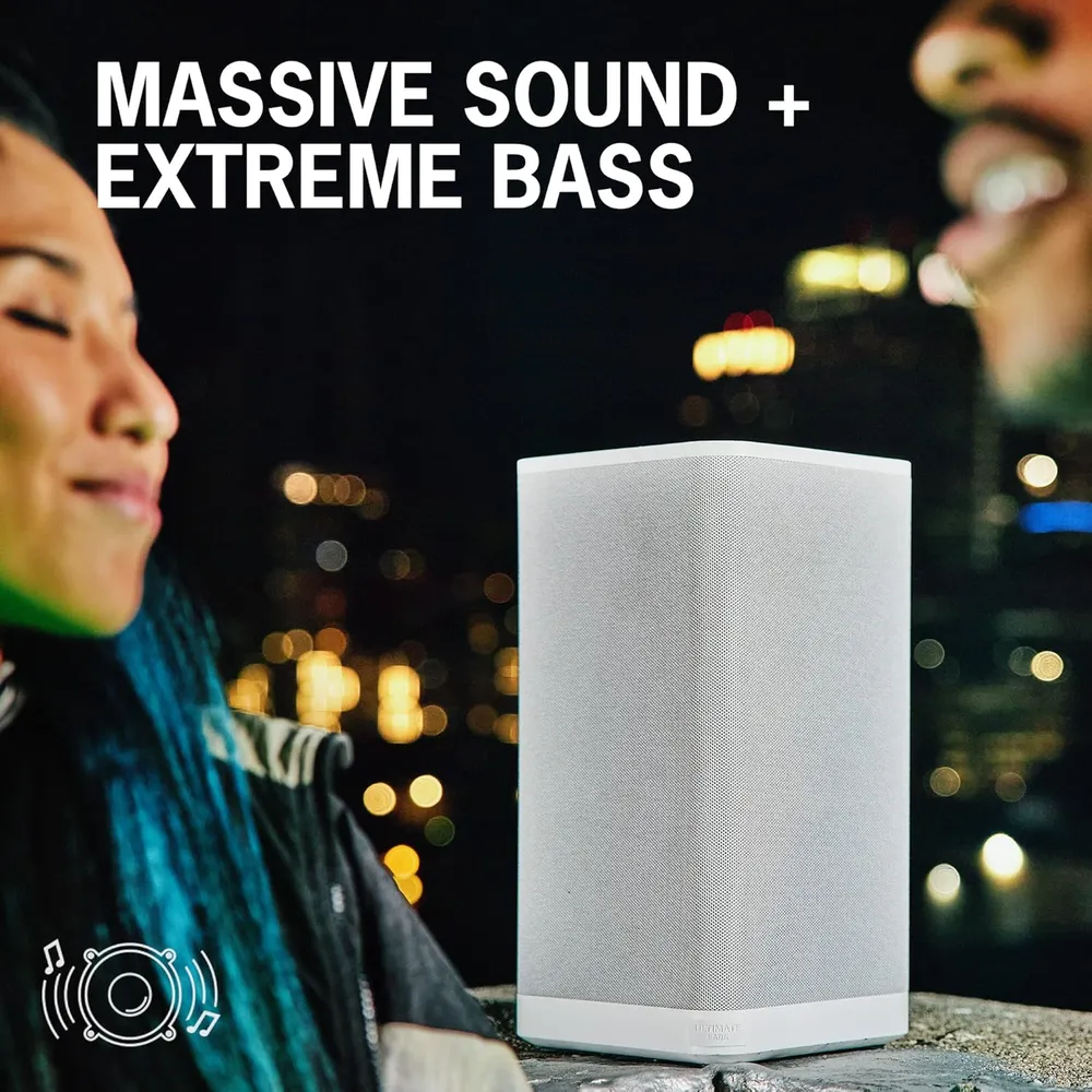 Ultimate Ears Hyperboom altavoz Bluetooth portátil IPX4 | Blanco