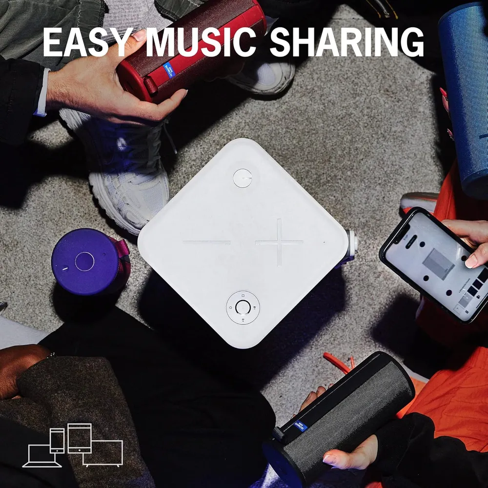 Ultimate Ears Hyperboom altavoz Bluetooth portátil IPX4 | Blanco