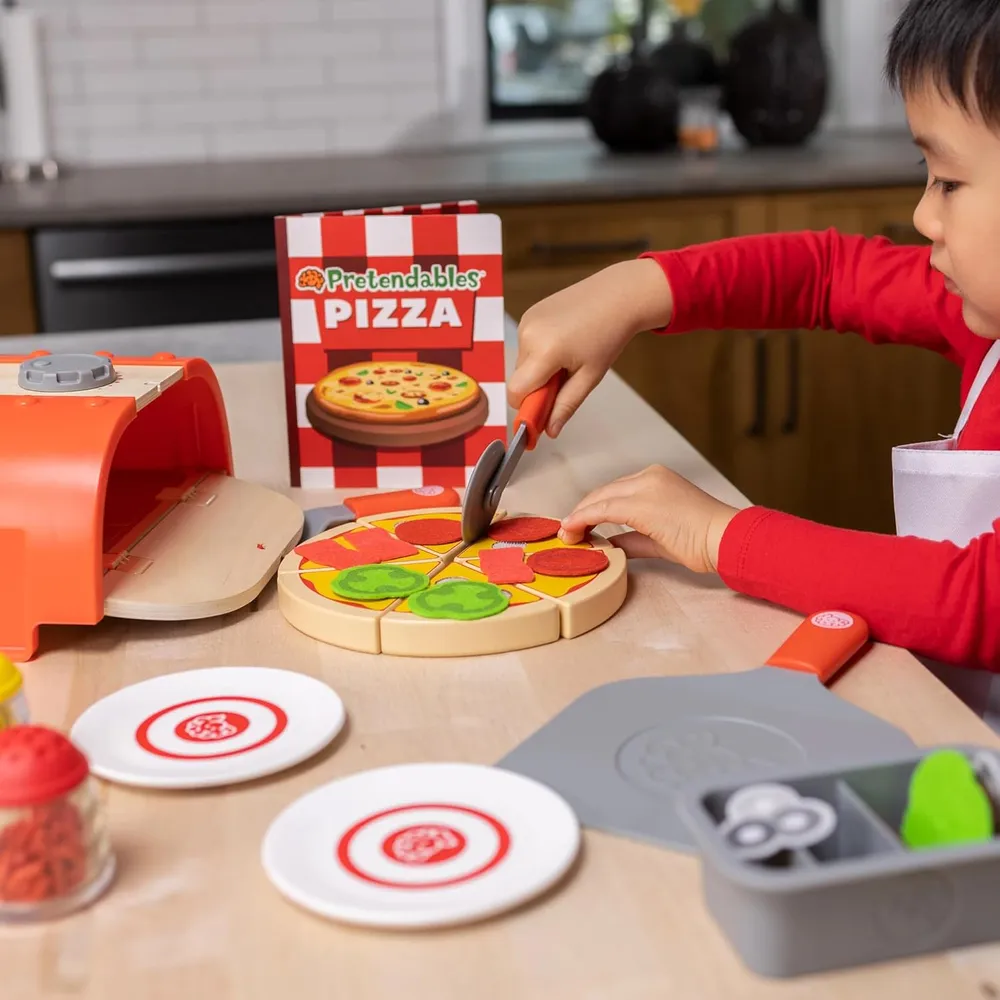 JUEGO HORNO DE PIZZA SIMULACIÓN FAT BRAIN TOYS