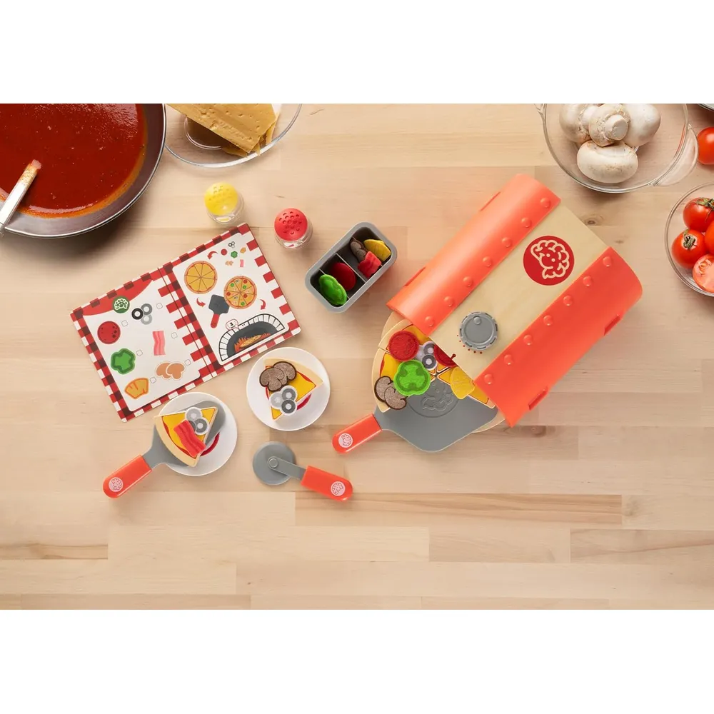 JUEGO HORNO DE PIZZA SIMULACIÓN FAT BRAIN TOYS