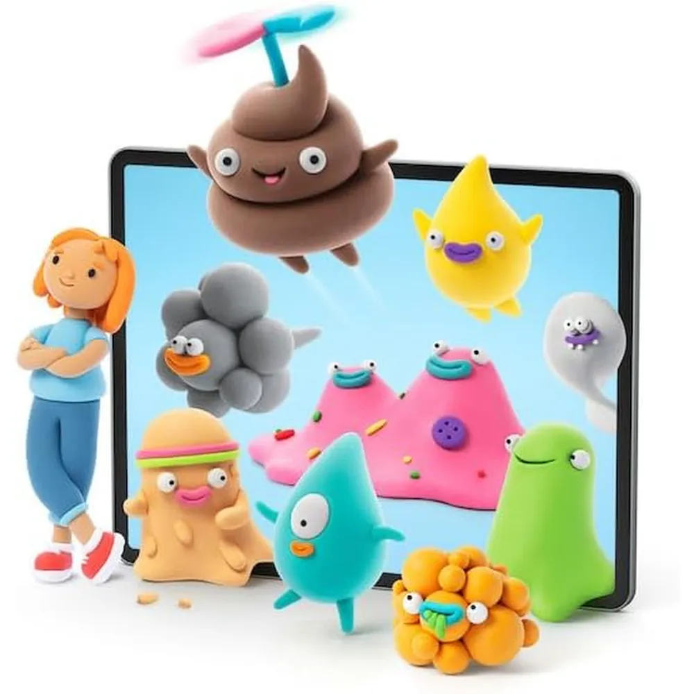 KIT DE ARCILLA HEY CLAY POOP OOPS FAT BRAIN TOYS