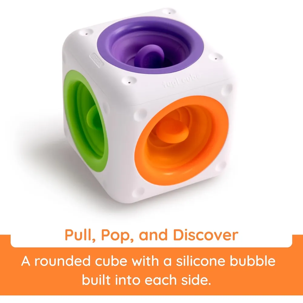 JUGUETE CUBO SENSORIAL FAT BRAIN TOYS
