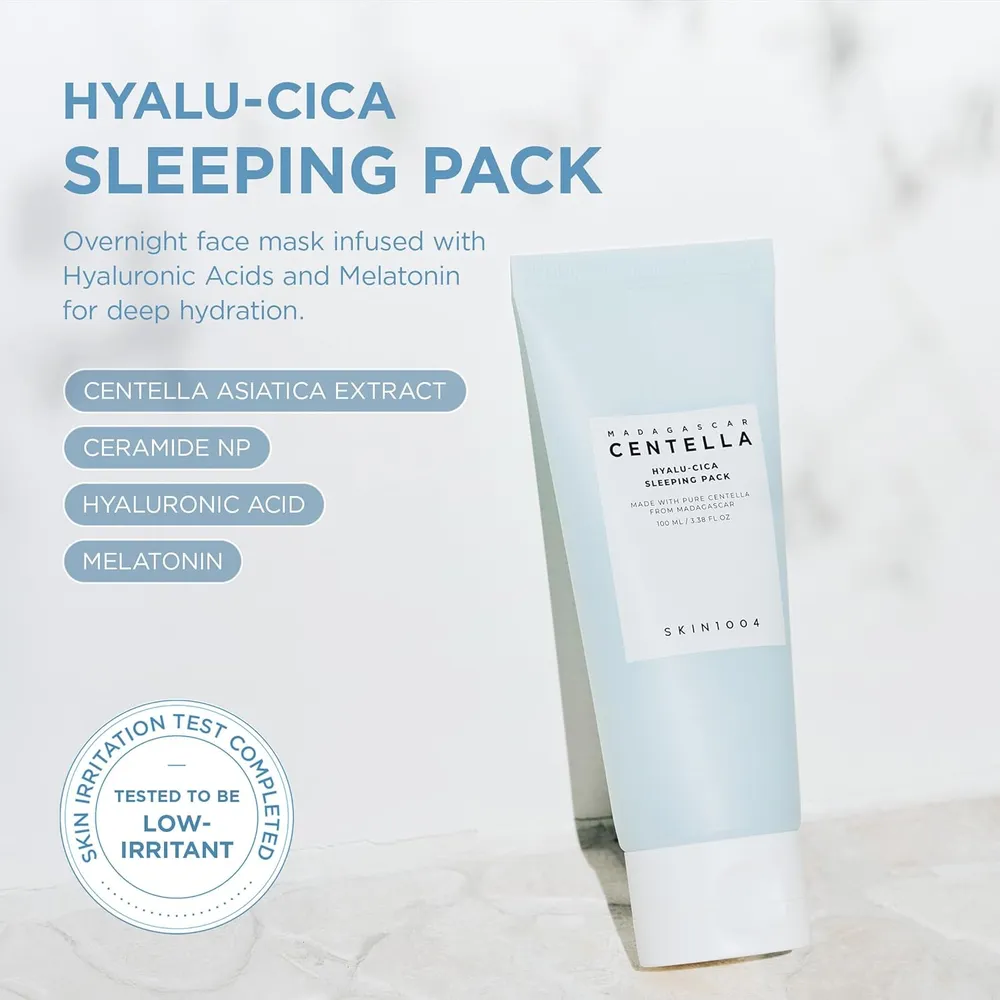 b093k6f5zd_1_webp.webp MASCARILLA NOCTURNA HYALU-CICA HIDRATANTE REVITALIZANTE SKIN1004 | 3.38 OZ / 100 ML