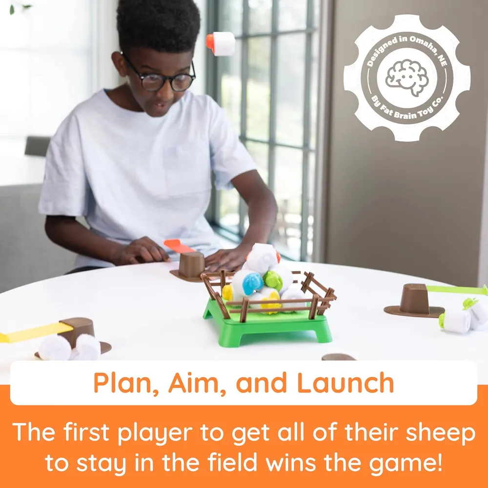 JUEGO CATAPULTA DE OVEJAS FAT BRAIN TOYS