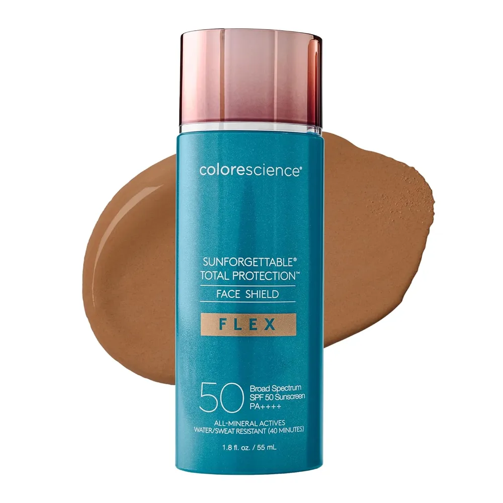 Protector facial protección total Colorescience de 1.8 fl oz / 53 ml | Deep