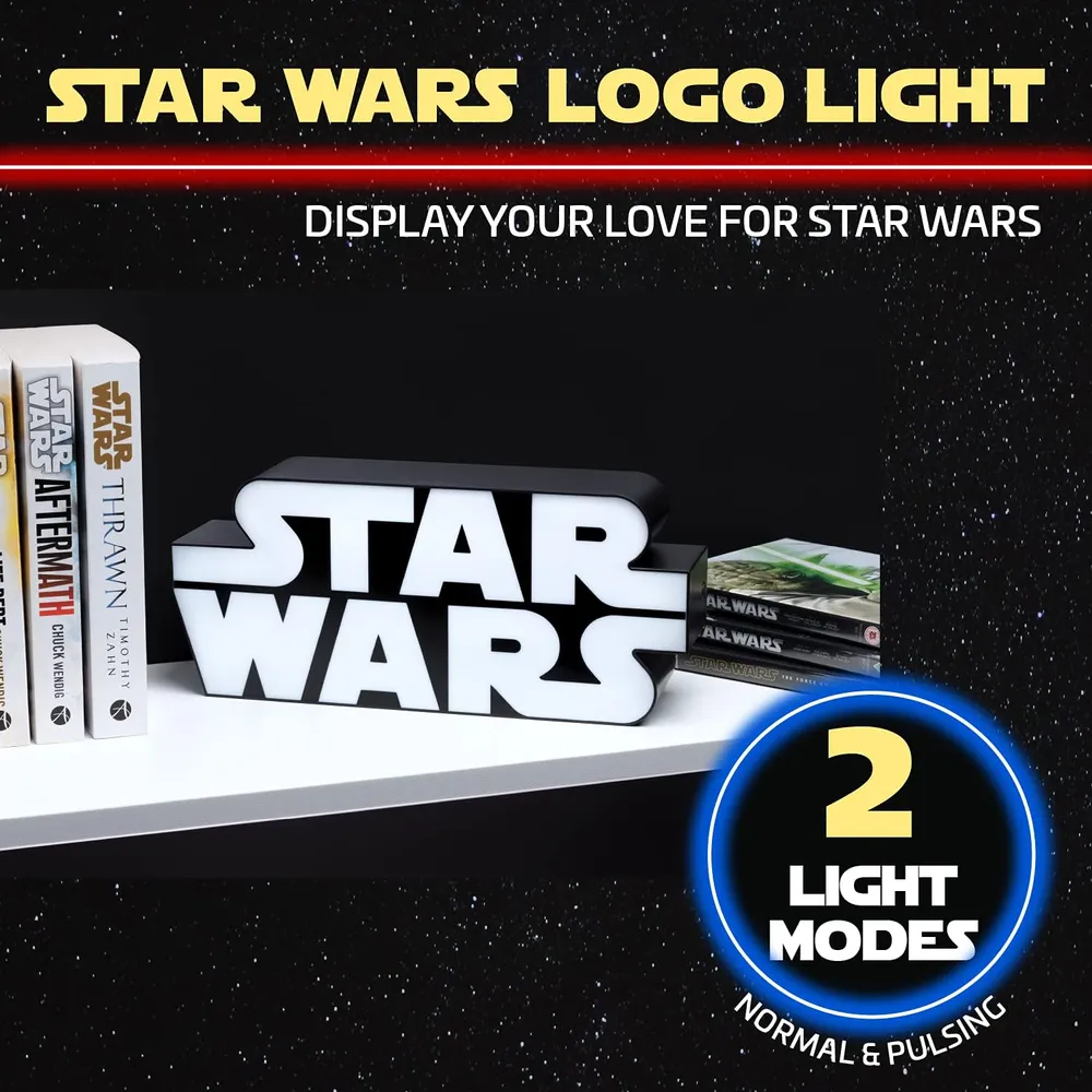 Paladone Star Wars, lámpara logotipo oficial