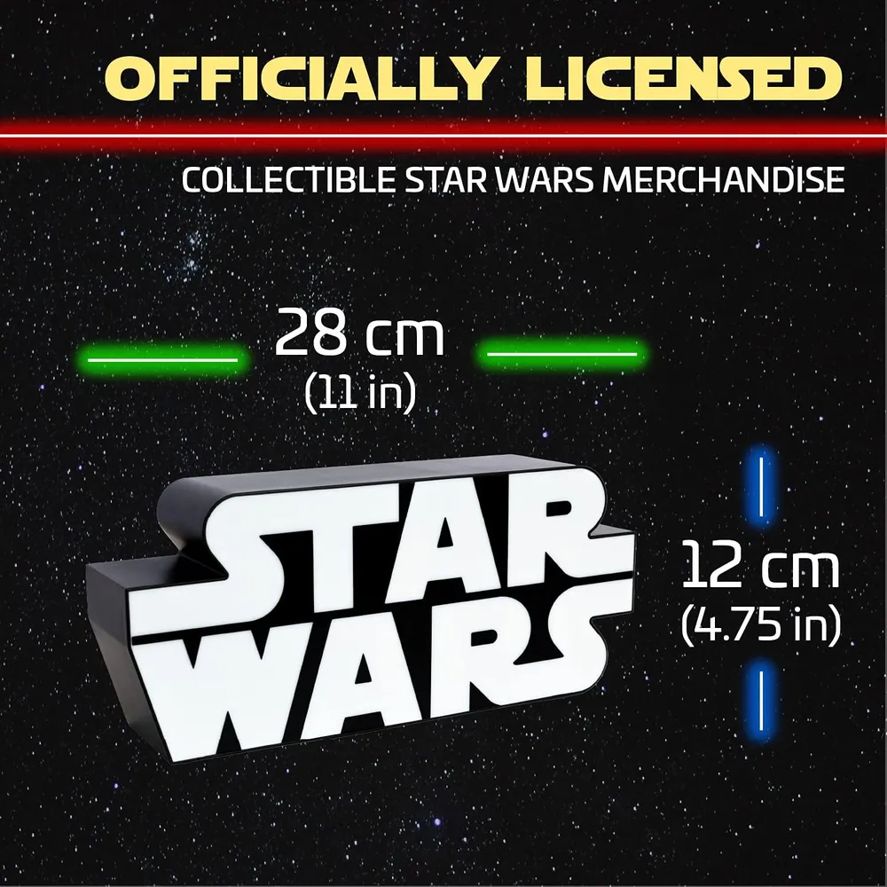 Paladone Star Wars, lámpara logotipo oficial