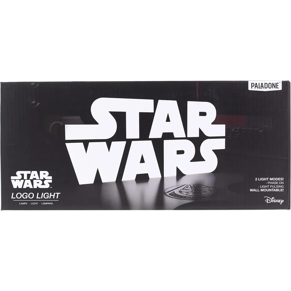 Paladone Star Wars, lámpara logotipo oficial