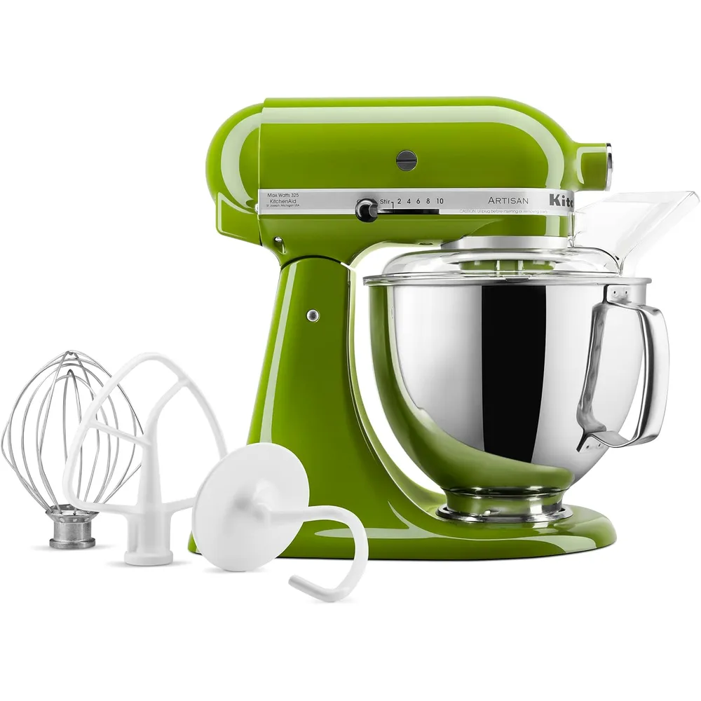 KITCHENAID, BATIDORA DE PIE ARTISAN SERIES 5 QT CON PROTECTOR | MATCHA