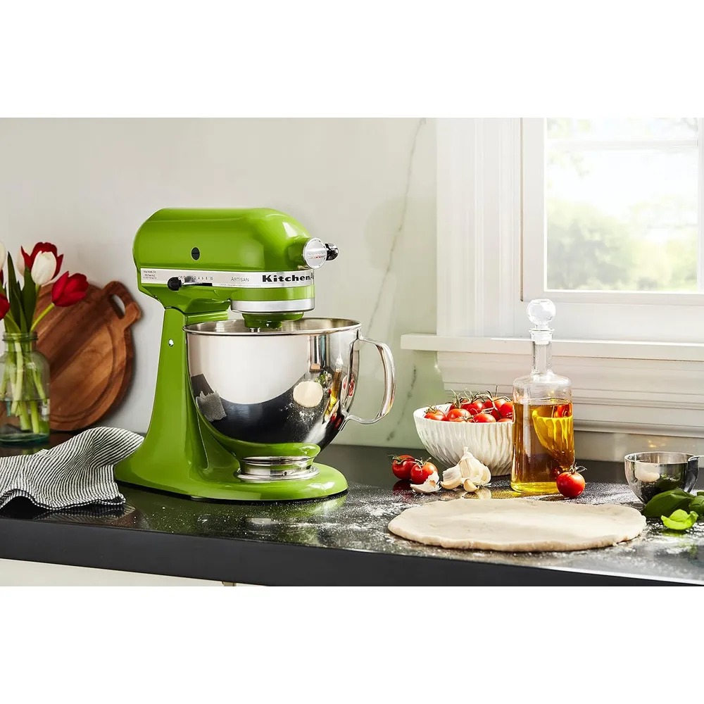 KITCHENAID, BATIDORA DE PIE ARTISAN SERIES 5 QT CON PROTECTOR | MATCHA