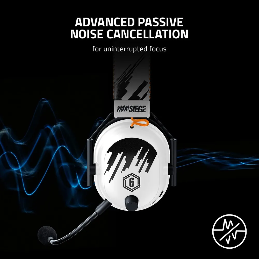 AUDÍFONOS INALÁMBRICOS BLACKSHARK V2 PRO SIX SIEGE RAZER | SIX SIEGE
