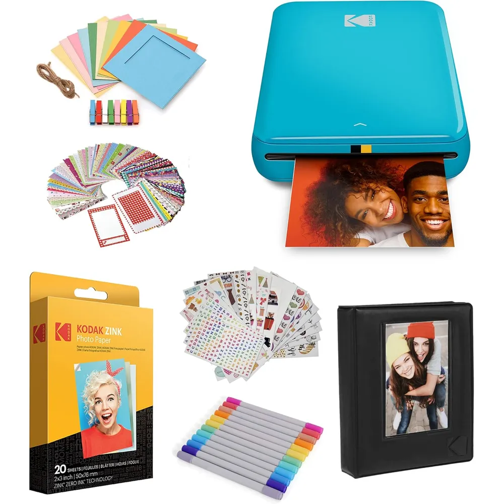 Kodak Step impresora fotográfica Zink Bluetooth NFC pack